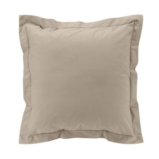 Taie d'oreiller vp 63 x 63 cm percale uni 78 fils percaline  +p. bourdon Sable