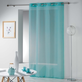 Panneau a oeillets 140 x 240 cm etamine crash telma Lagon