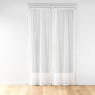 Paire droite passe tringle 2 x 70 x 240 cm maille Odilia