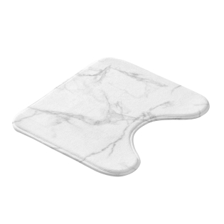 contour wc microfibre 45*45cm marbre