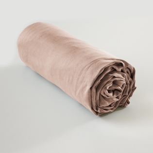 Drap-housse 160 x 200 cm en Lyocell - bonnet 35 cm Lysandre Blsuh