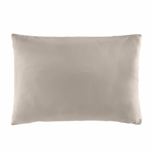 Taie d'oreiller forme sac 50 x 70 cm microfibre unie oscar Naturel