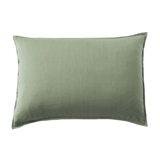 Taie d'Oreiller 50 x 70 cm en Lyocell Uni Lysandre Thym