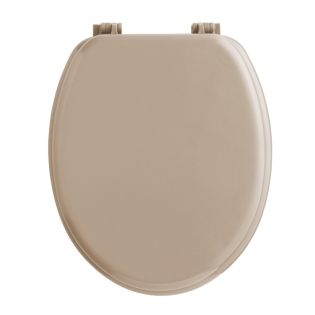 Abatt. wc charnieres plastique 18 pouces mdf uni vitamine sdb Taupe