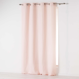 Rideau uni 140 x 260 cm Absolu en microfibre Rose