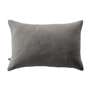 Coussin Déhoussable 40 x 60 cm - 100% coton Sixtine Ardoise
