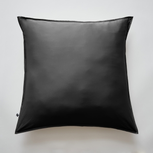 Taie d'oreiller 63 x 63 cm bambou salomé truffe Noir