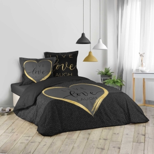 parure 3 p. 240 x 220 cm imprime 42 fils dessin place crazy love