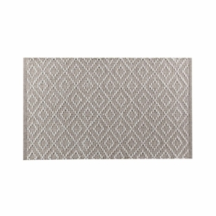 Tapis rectangle 50 x 80 cm coton/polyester tisse dorana Sans