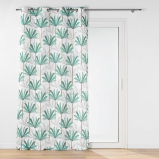 Rideau a oeillets 140 x 280 cm polyester imprimé Oasis
