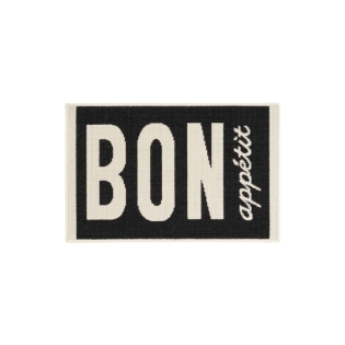 Tapis rectangle 50 x 80 cm bouclette appetito Sans