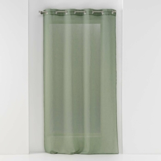Panneau a oeillets 140 x 280 cm voile sable sandra Kaki