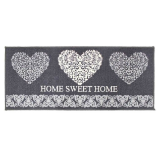 Tapis antirérapant rectangle 50 x 120 cm imprime Mathilda
