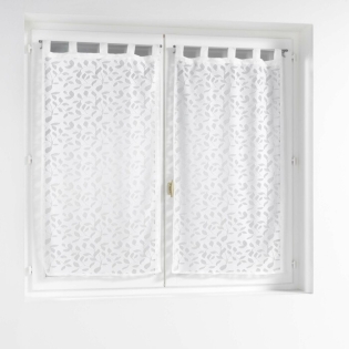 Paire droite passants 2 x 60 x 90 cm maille manon Sans