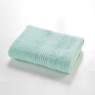 Serviette de toilette 50 x 90 cm eponge unie tendresse Celadon
