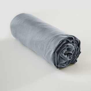 Drap-housse Lysandre 140 x 190 cm – Stone – 100% Lyocell 135 g/m²