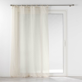 Panneau a nouettes 140 x 240 cm effet lin tisse norine Sans