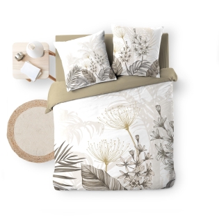 Housse de couette Bastille - 240 x 220 cm - 100% Coton - Douceur et Élégance Naturelle