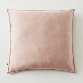 taie d'oreiller 63 x 63 cm lyocell uni lysandre blush