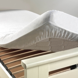 Protege matelas 90 x 190 cm molleton anti acarien Molly Bonnet 30 cm