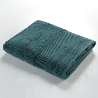 Drap de bain 90 x 150 cm eponge unie tendresse Emeraude