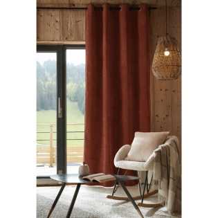 Rideau 140 x 240 cm – Occultant Total & Thermique Bjorn Terracotta
