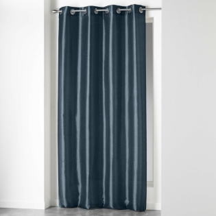 Rideau effet brillant 140 x 240 cm Shana Marine