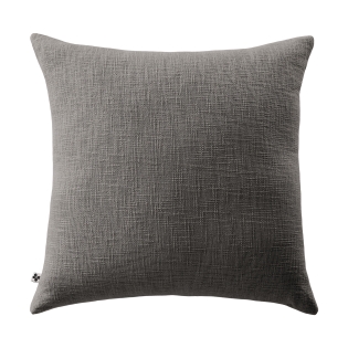 Coussin Déhoussable 45 x 45 cm 100% coton Sixtine Ardoise