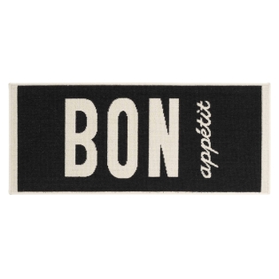 Tapis anti dérapant rectangle 50 x 120 cm bouclette Appetito