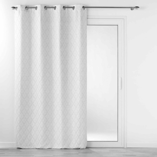 Rideau a oeillets 140 x 260 cm jacquard balista Sans