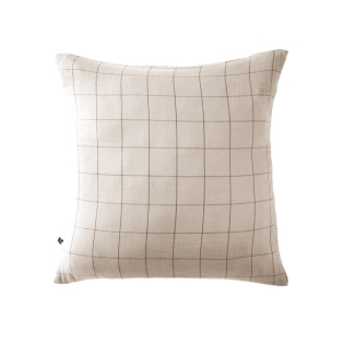 Taie d’Oreiller en Gaze de Coton Tissée – 60 x 60 cm – Gaia Match Pampa