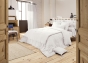 Housse de couette 280 x 240 cm King Size - Double gaze - MILA Blanc
