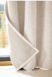Rideau Occultant Galon Fronceur 140 x 260 cm Blackout & Polaire Bjorn Pampa