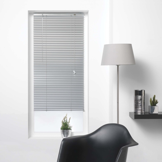 Store venitien lamelles 60 x 130 cm aluminium venitien Argent