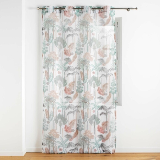 panneau a oeillets 140 x 240 cm voile sable imprime terra nova