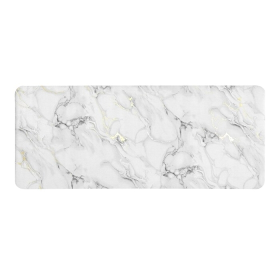 Tapis de bain 50 x 120 cm ultra-absorbant metallise venor Sans