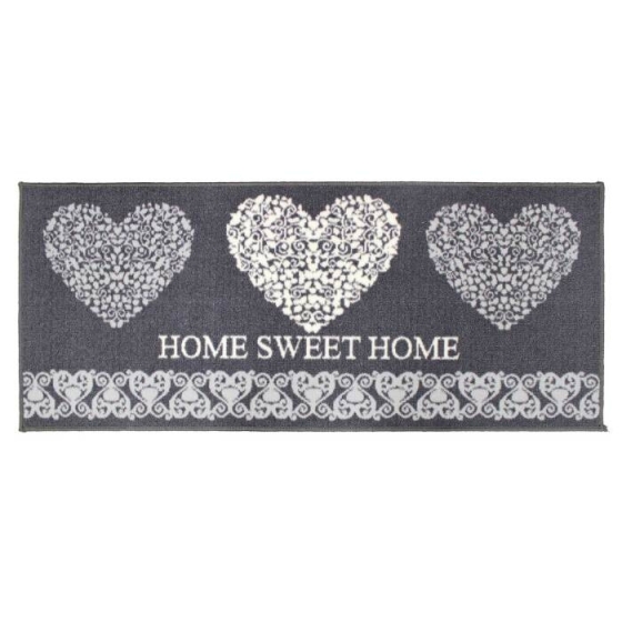 Tapis antirérapant rectangle 50 x 120 cm imprime Mathilda