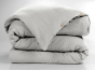 Housse de couette 280 x 240 cm King Size - Double gaze - MILA Nuage