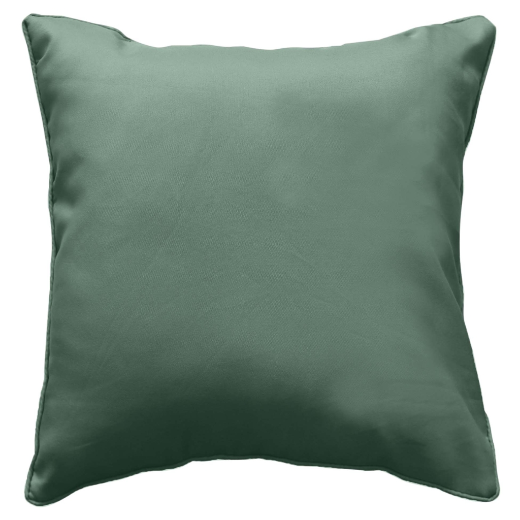 Coussin Déhoussable Compressé 60 x 60 cm – Polyester Uni Essentiel Cèdre