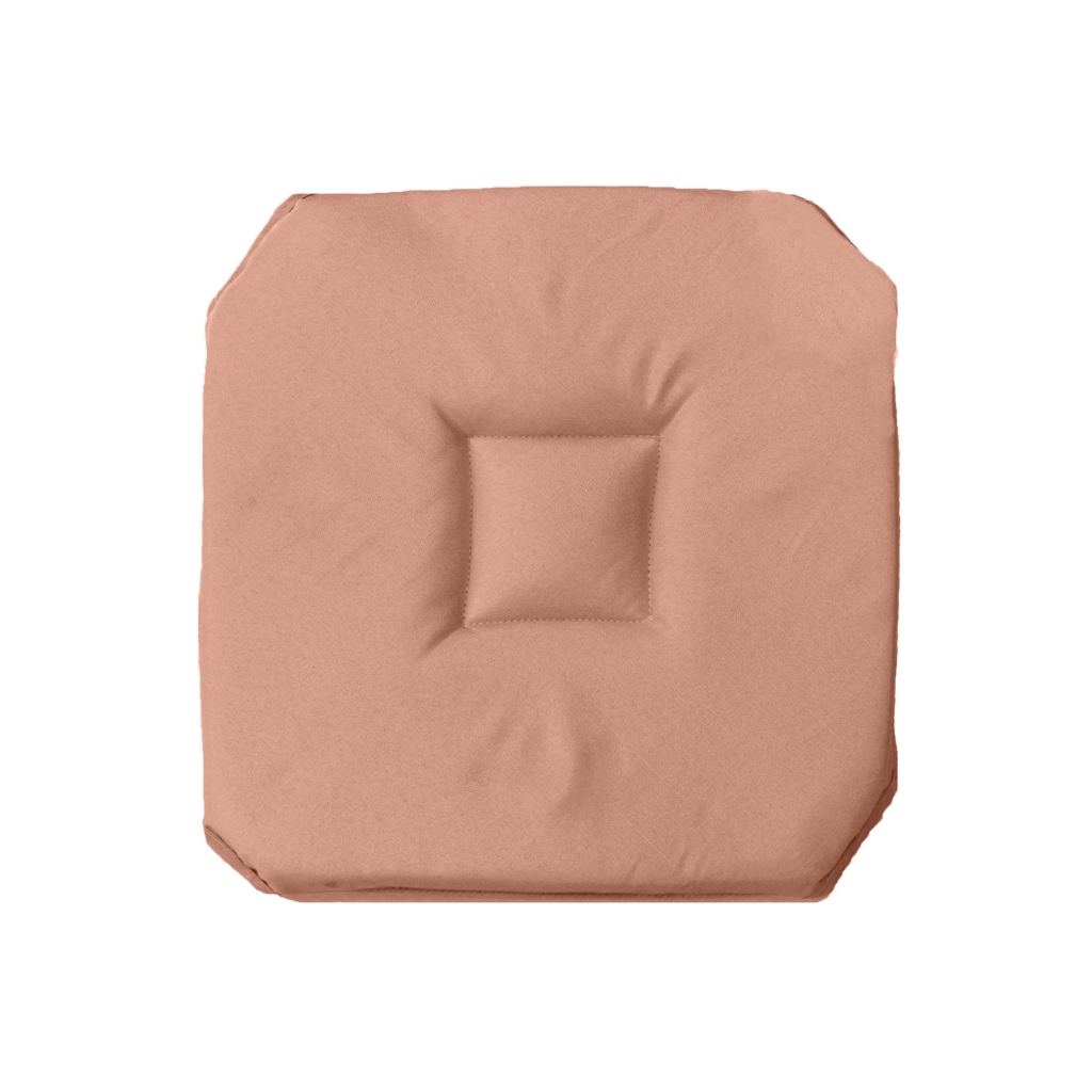 GALETTE 4 RABATS 40 x 40 x 3 CM POLYESTER UNI ESSENTIEL BLUSH