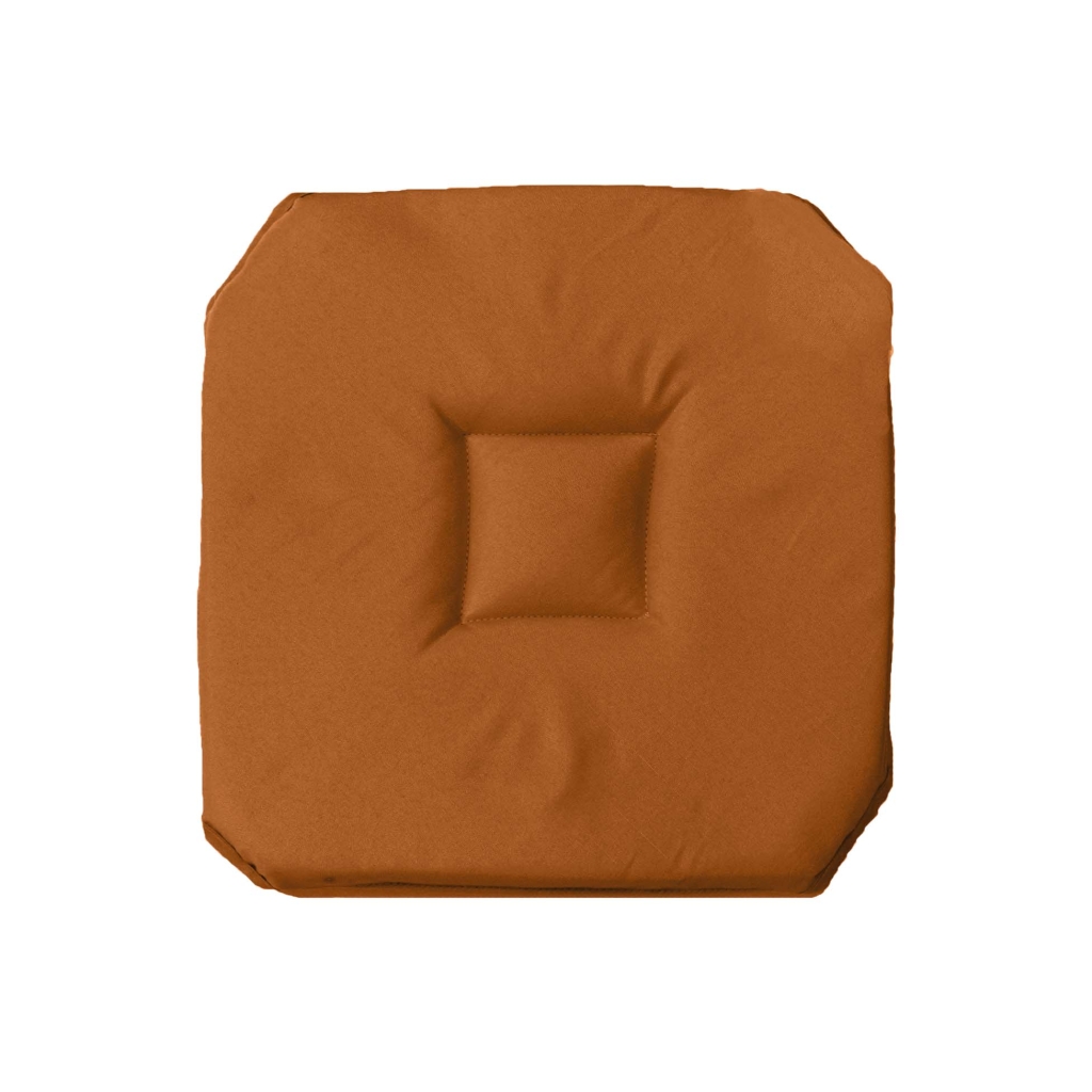 GALETTE 4 RABATS 40 x 40 x 3 CM POLYESTER UNI ESSENTIEL CAMEL