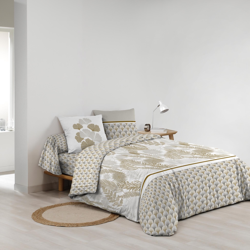  Parure de lit 6 pièces Melisse – 260 x 240 cm – 100% coton – 42 fils/cm²