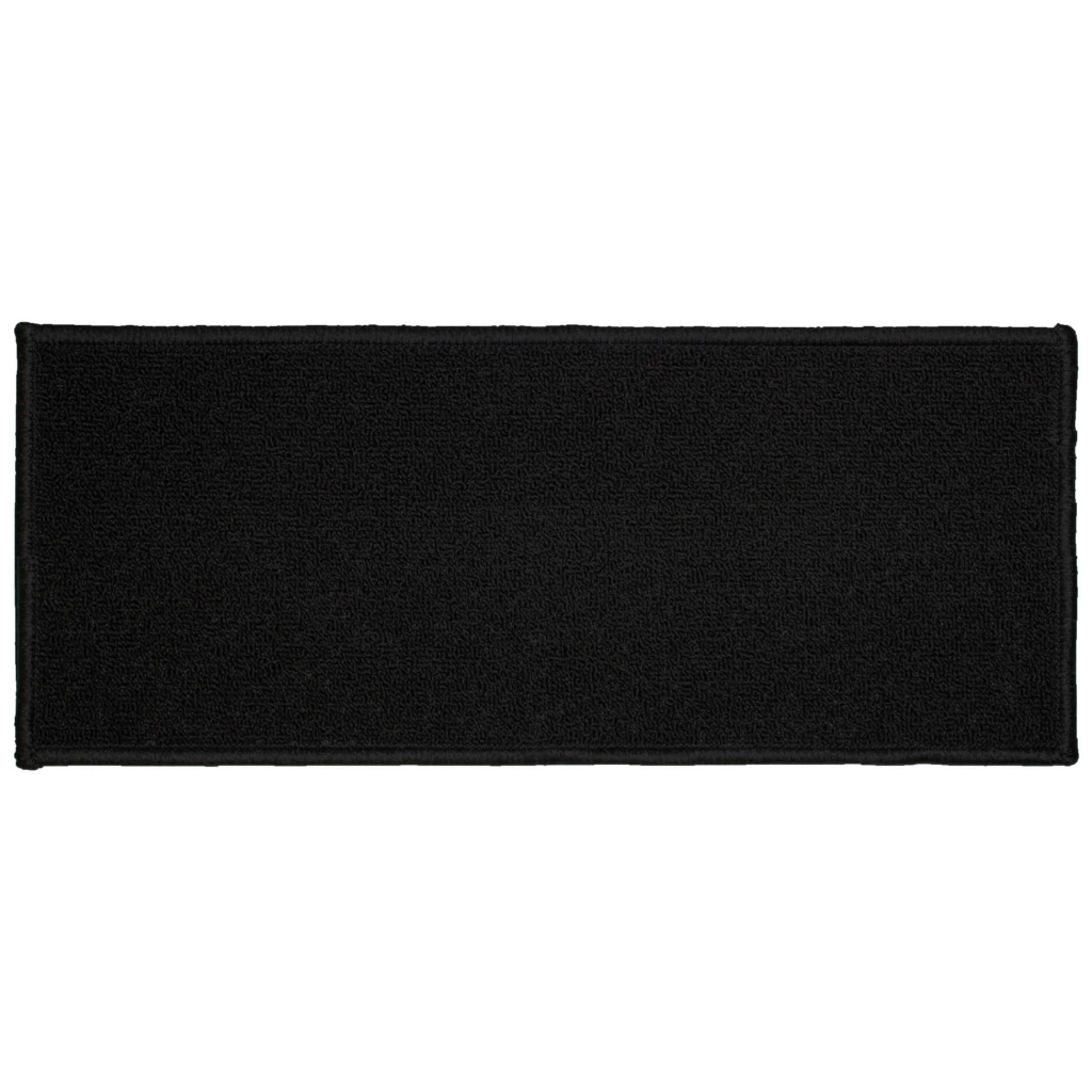 Tapis deco rectangle 50 x 120 cm uni primobis Noir