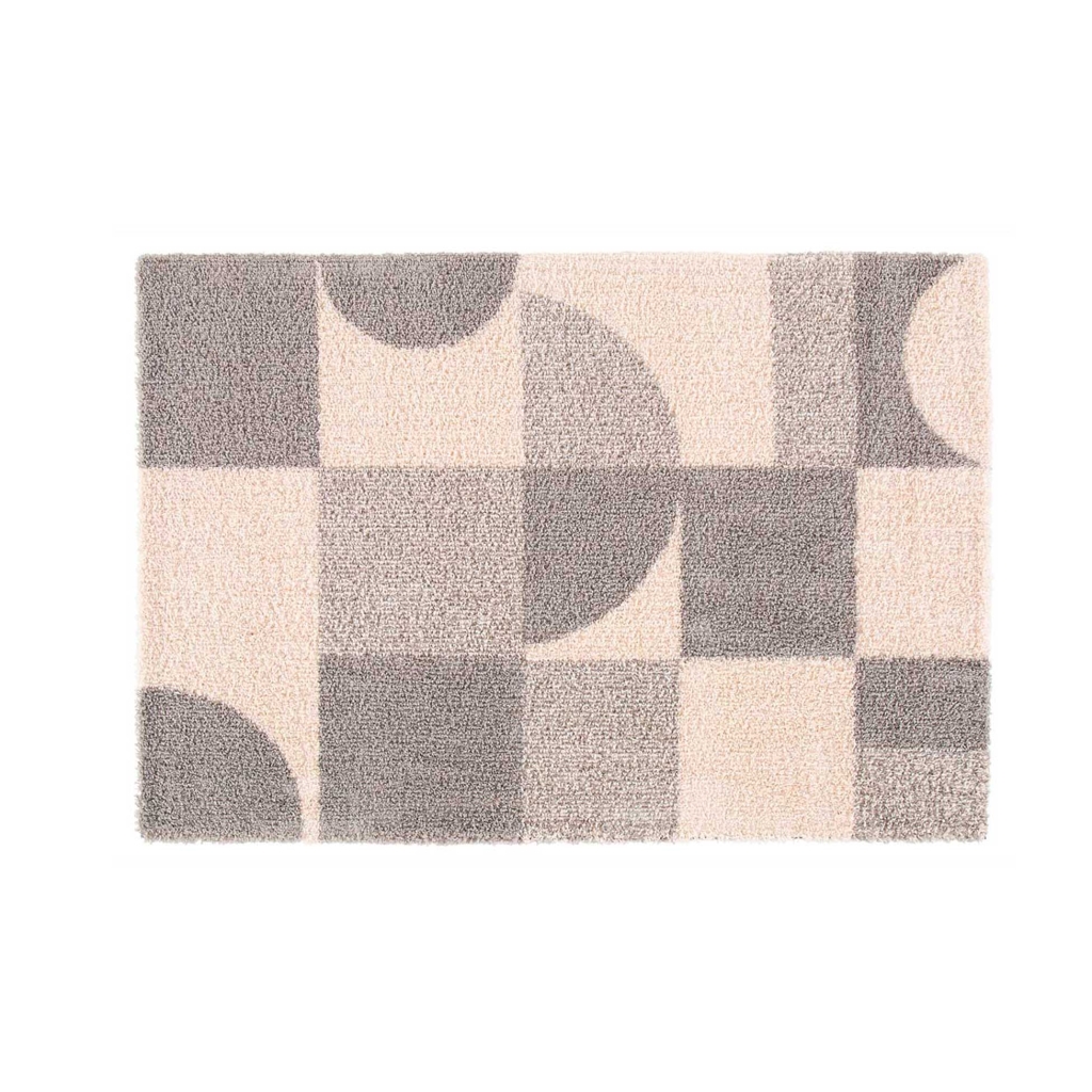 Tapis rectangle 120 x 170 cm – Polypropylène – Modèle Tyler – Motif géométrique moderne