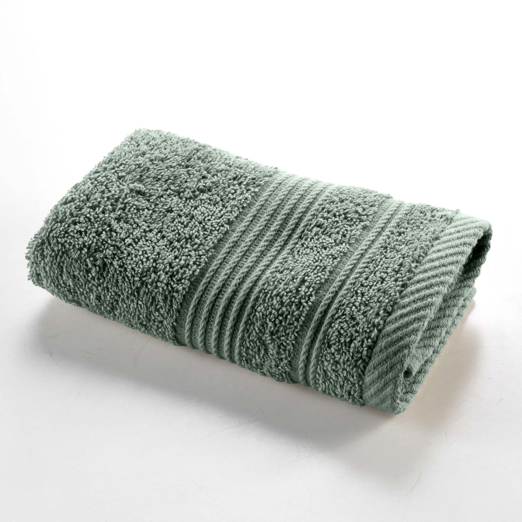 Serviette invité – 30 x 50 cm – éponge unie – 500 g/m² – TENDRESSE Cèdre