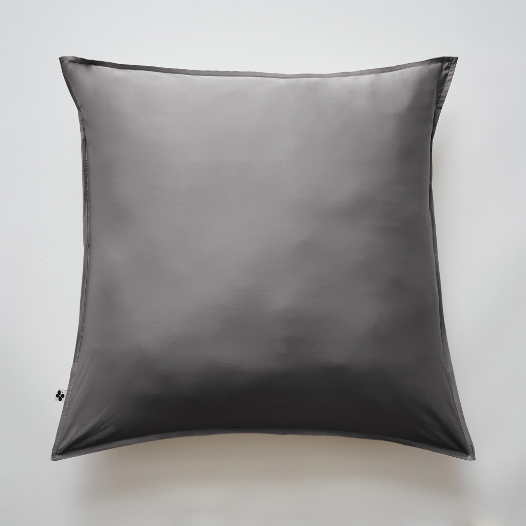 Taie d’Oreiller 63 x 63 cm – Satin de Bambou – Salomé Granit