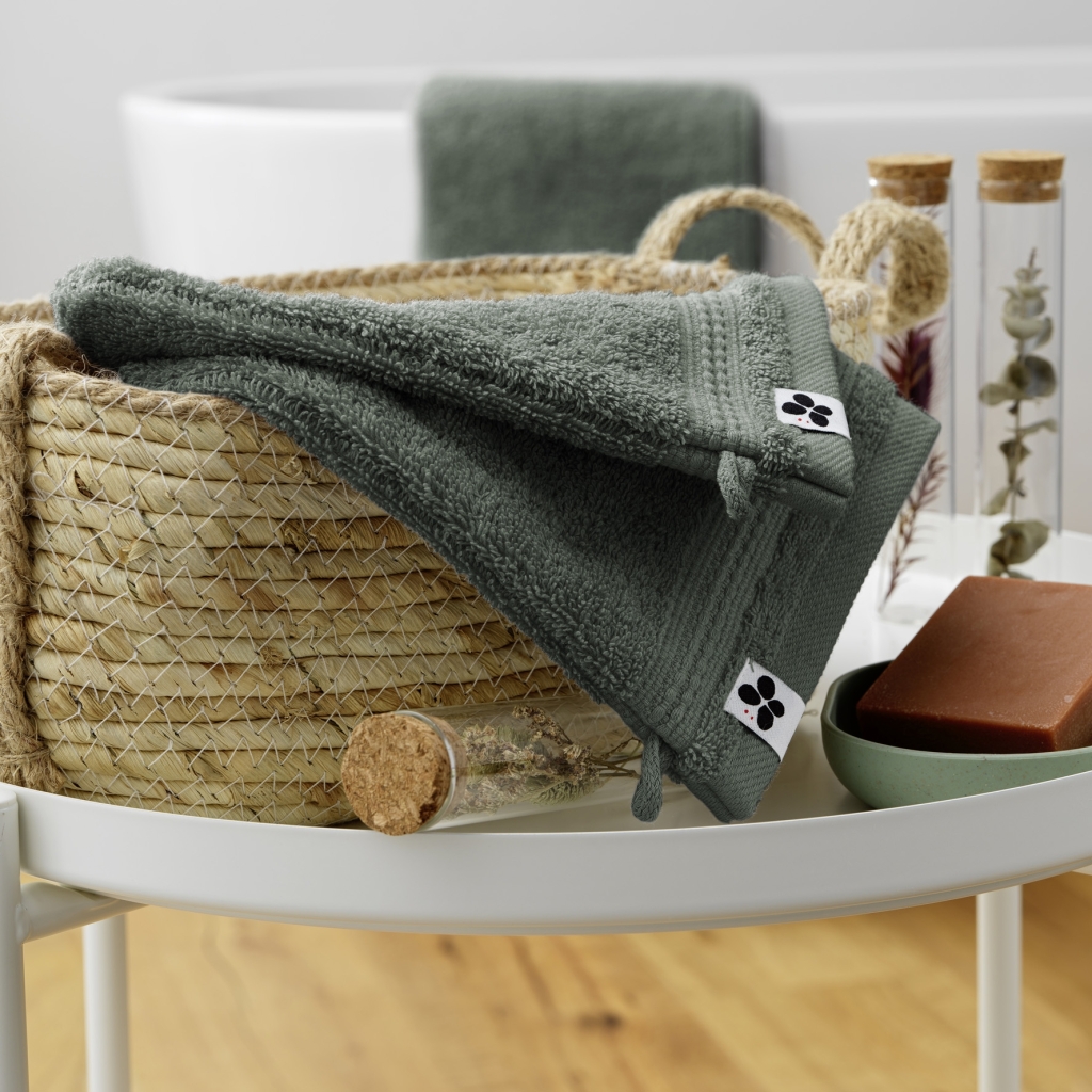 Gants 15 x 21 cm garance romarin Vert