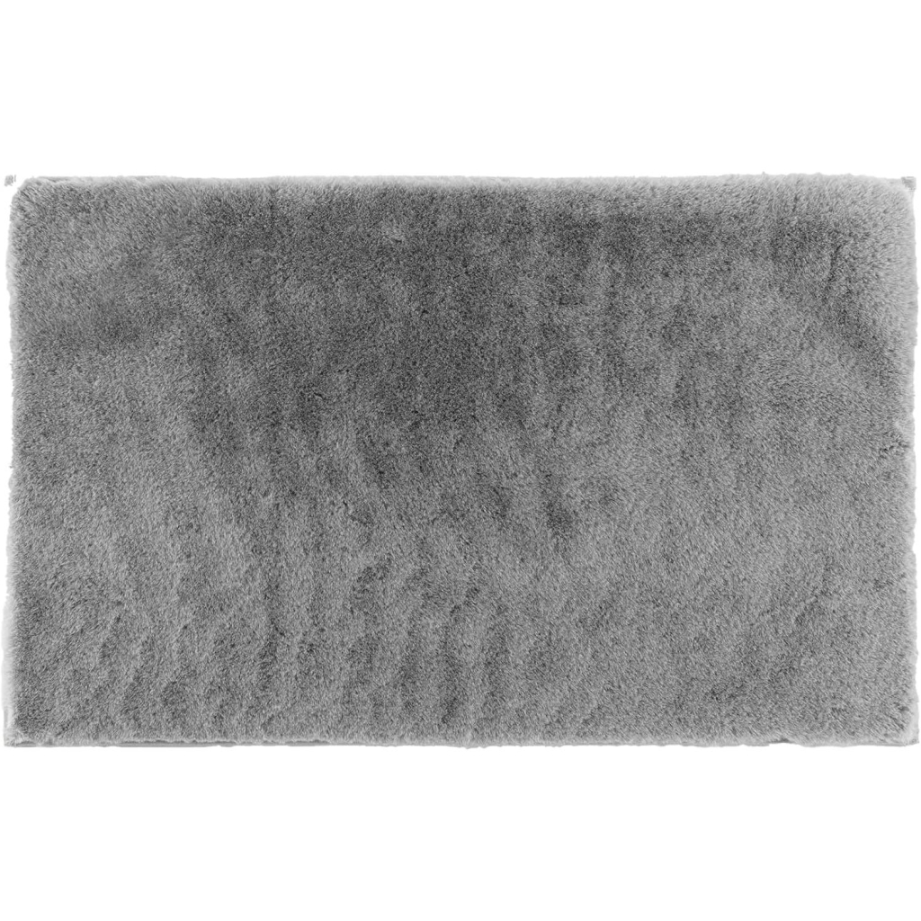 Tapis rectangle 120 x 170 cm imitation fourrure Féline - Gris