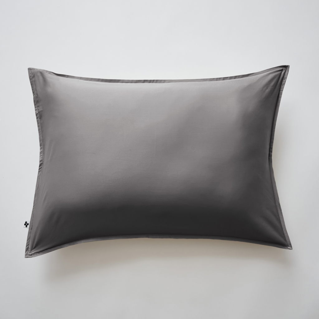 Taie d’Oreiller 50 x 70 cm – Satin de Bambou – Salomé Granit