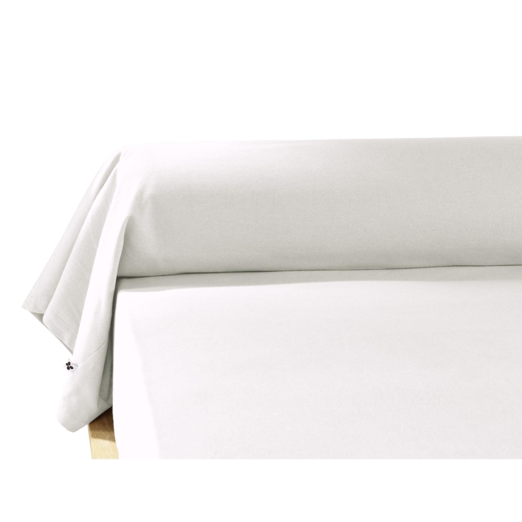 Taie de Traversin 85 x 185 cm – Flanelle Chaude – Candice Blanc